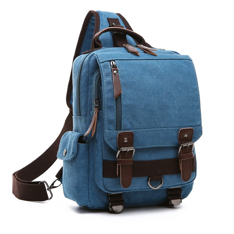 Canvas Backpack Men Travel Back Pack Multifunctional Shoulder Bag for Women Laptop Rucksack School Bags Female Daypack - KAISERINC
