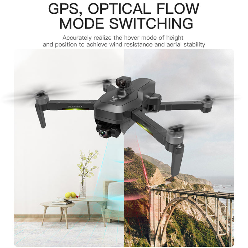 Beast 3 UAV SG906MAX Obstacle Avoidance 3-Axis Gimbal EIS Aerial Photography Quadcopter Remote Control Aircraft - KAISERINC