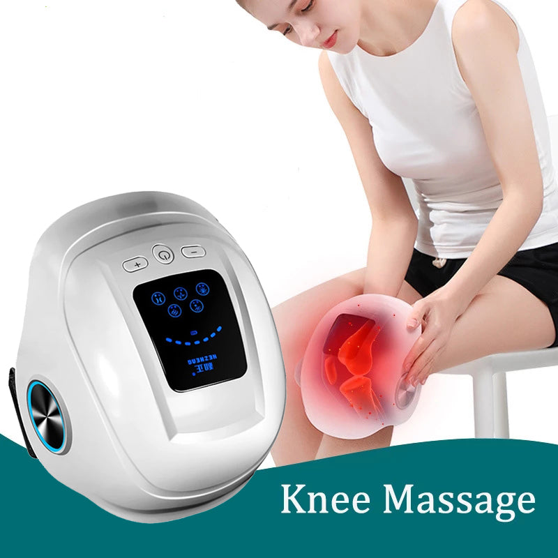 Knee Massager Knee Paint Pain Hot Compress Old Cold Leg Knee Pad Warm Physical Therapy For Middle-Aged And Elderly Men And Women - KAISERINC