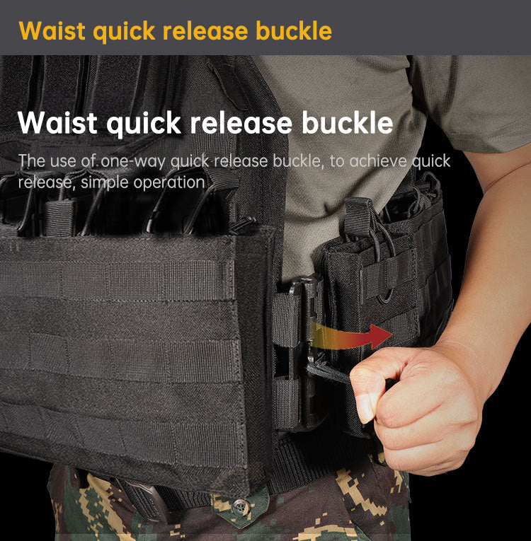 Outdoor Quick Dismantling Tactical Vest Outdoor Equipment 6094 Tactical Vest CS Training Equipment - KAISERINC