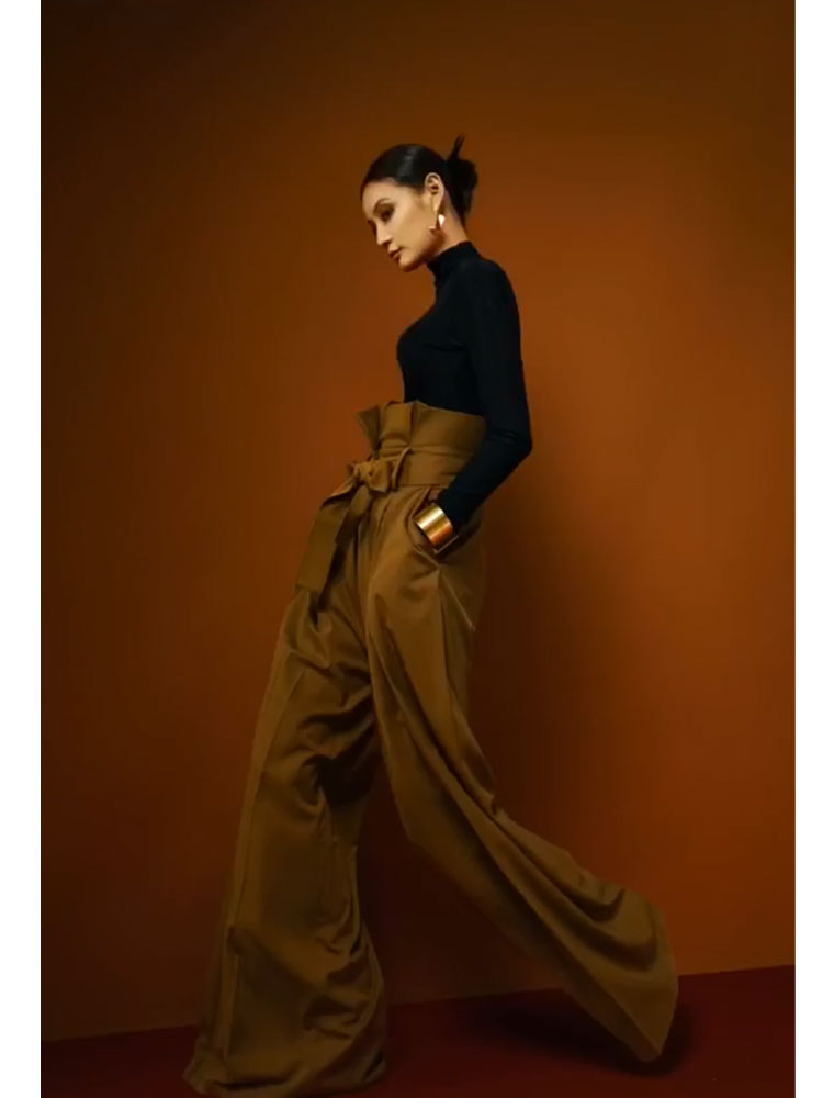High Waist, Long Legs, Loose Drop, Straight Tube, Wide Leg Suit Pants for Women - KAISERINC
