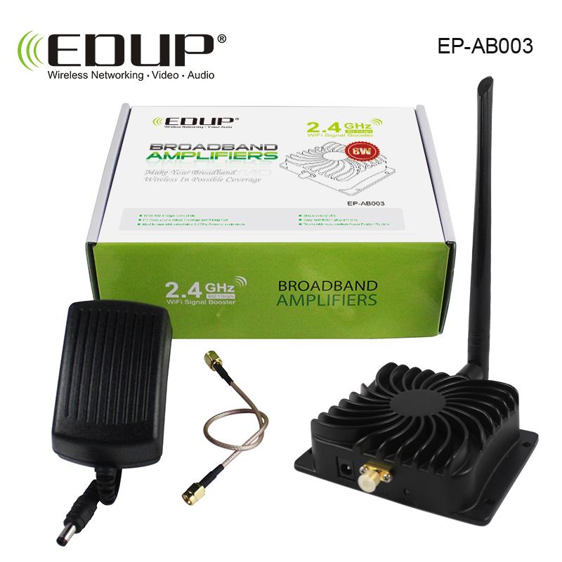 EDUP EP-AB003 2.4Ghz 8W 802.11n Wireless Wifi Signal Booster Repeater Broadband Amplifiers for Wireless Router adapter - KAISERINC