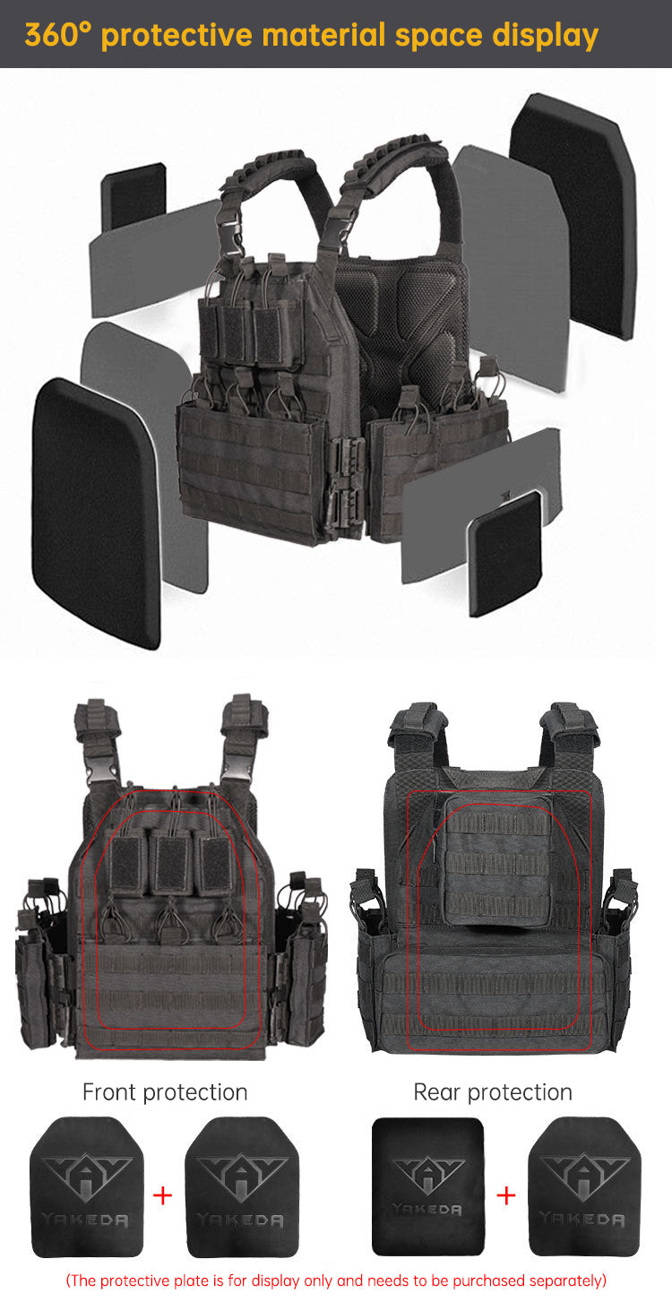 Outdoor Quick Dismantling Tactical Vest Outdoor Equipment 6094 Tactical Vest CS Training Equipment - KAISERINC