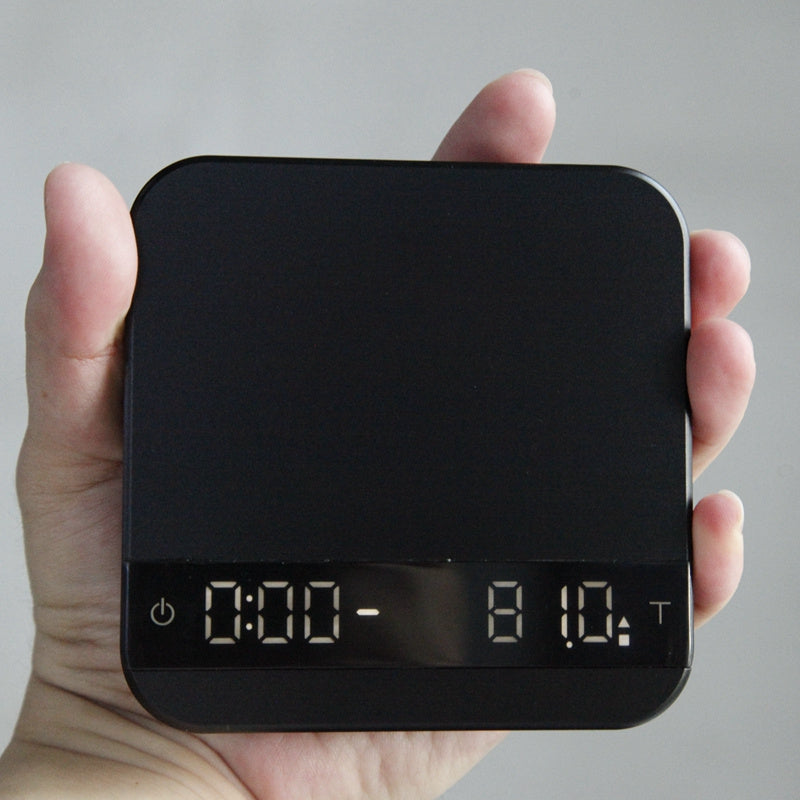 Ultra Thin Espresso Electronic Scale Manual Brewing Intelligent Automatic Timing Coffee Scale