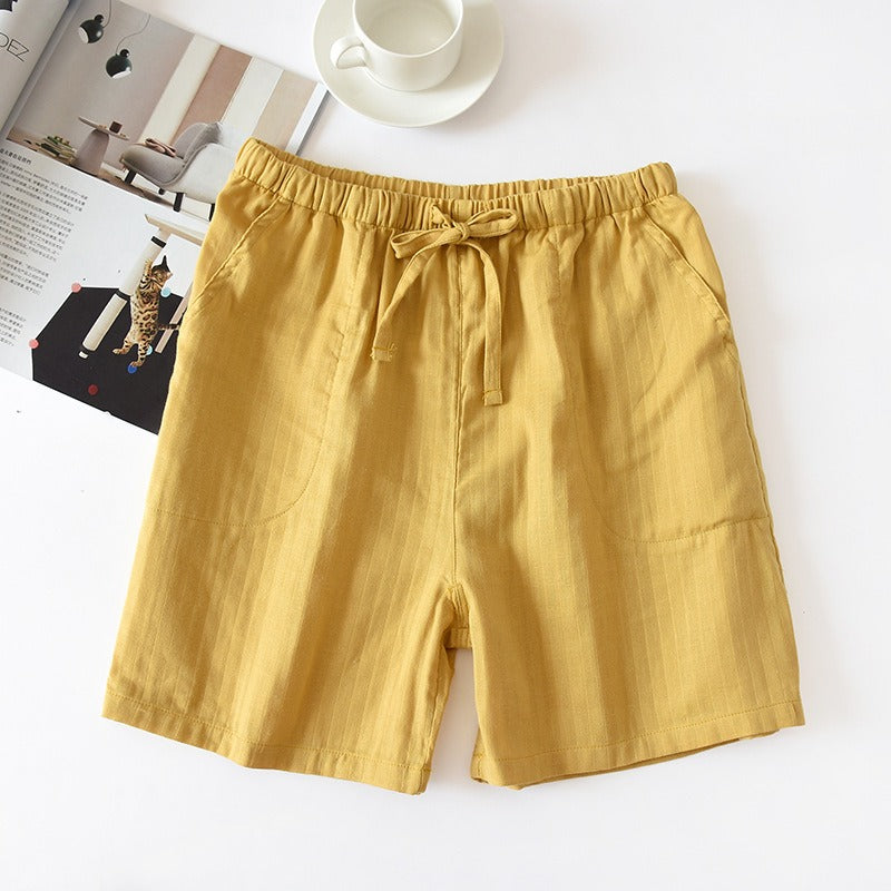 Linen Cotton And Linen Large Size Student Sports And Leisure Shorts - KAISERINC