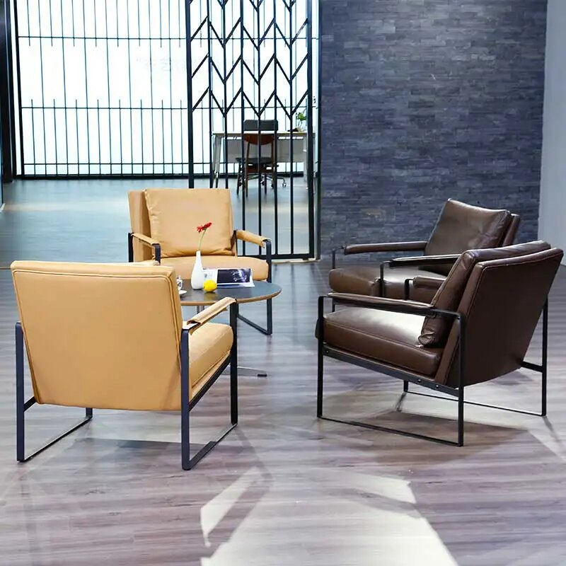 U-BEST Modern Hotel Club Leisure furniture minimalism italy design lan ge lounge chair recliner chair