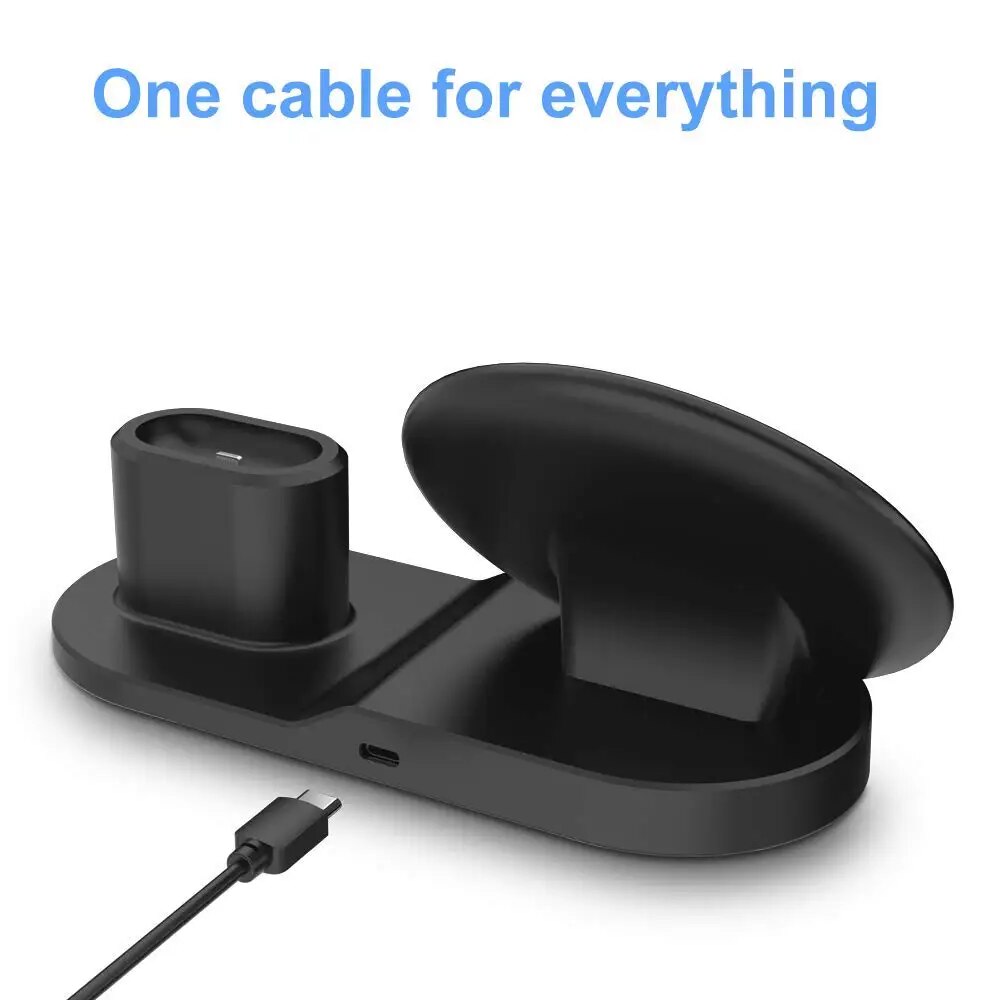 3 in 1Station For Apple Watch Charger 44mm 40mm 42mm 38mm iWatch Charge Accessories Charging stand Apple watch 6 se 5 4 3