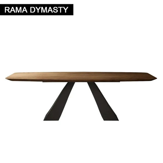 Rama Dymasty Nordic Dining Room Set Home Furniture modern marble dining table rectangle table