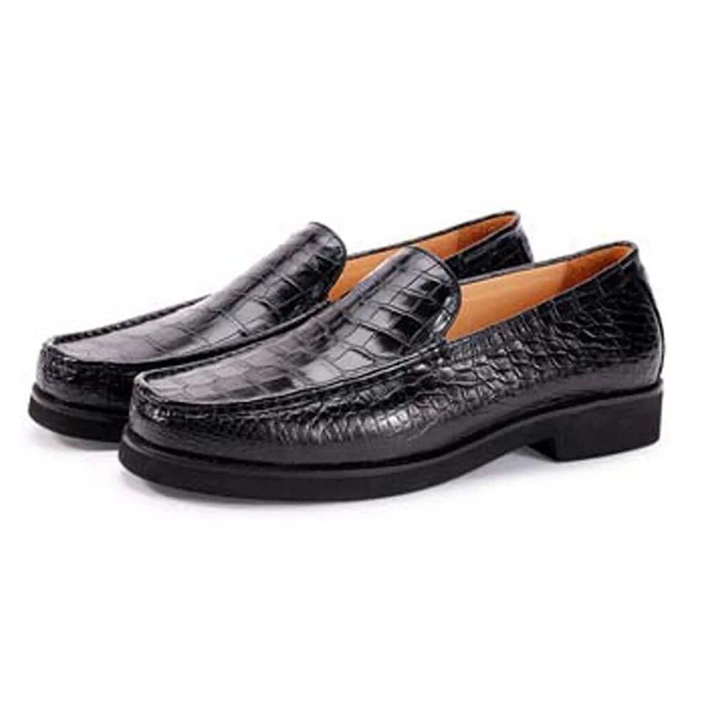 piliyuan men Leather shoes  male shoes business  Casual shoes  loafers  crocodile  Men's shoes