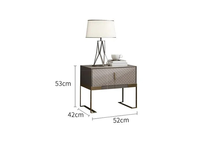 light luxury king-size bed Hong Kong style minimalist bed minimalist modern master bedroom double bed wedding bed furniture