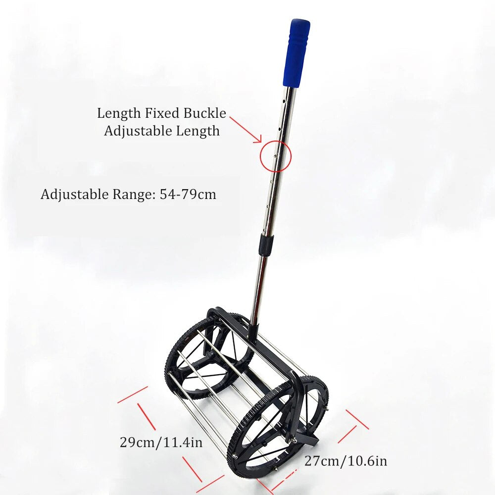 55 Balls Capacity Tennis Balls Retriever Tennis Ball Picker Ball Hopper Roller Tennis Accessory L-8