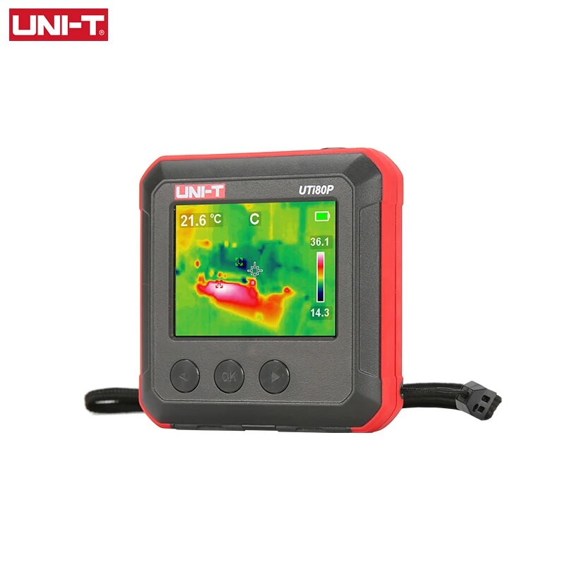 UNI-T UTi80P Mini Thermal Imager Pocket Infrared Thermal Compact Imaging Camera Industrial Temperature  Floor Heating Detection