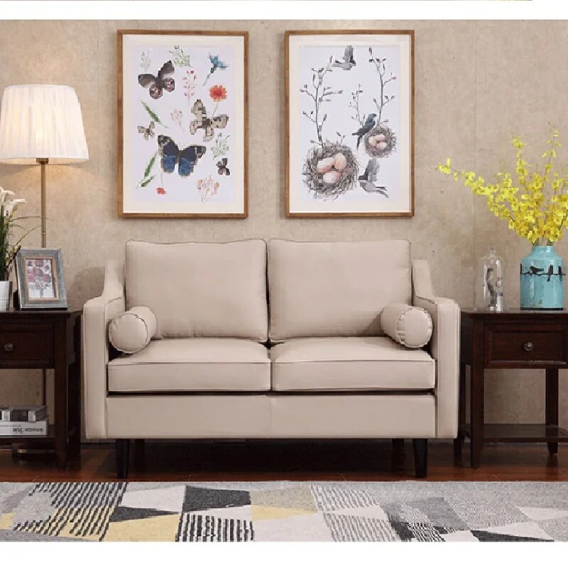 U-BEST New Style Couch Electronic Loveseat Leather Cover luxury hotel furniture italian  leather sofa