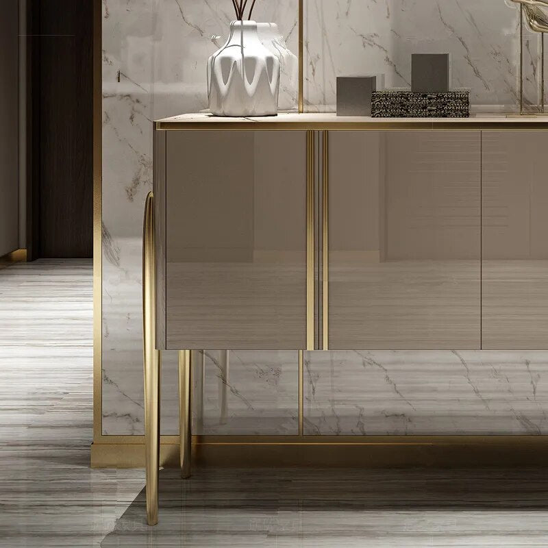 Post-Modern Light Luxury Shoe Hong Kong-Style Hallway Cabinet  living room furniture cabinet