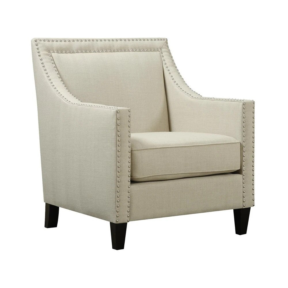High-Backed Leisure Armchair Sofa And Ottoman Set for Living Room Balcony Indoor Furniture Gray Brown[US-Stock]