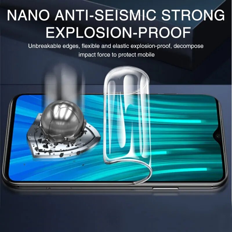 2Pcs Hydrogel Film on the For Xiaomi Redmi Note 9S 9 10 Pro 7 8 K30 K20 8T Screen Protector For Redmi 8 8A 9 9A 7 7 (Not Glass)