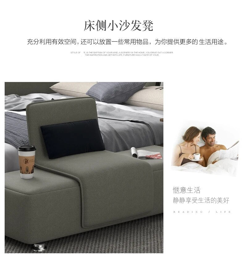 Smart bed frame camas bedroom set furniture кровать двуспальная lit beds سرير  muebles de dormitorio мебель cama de casal