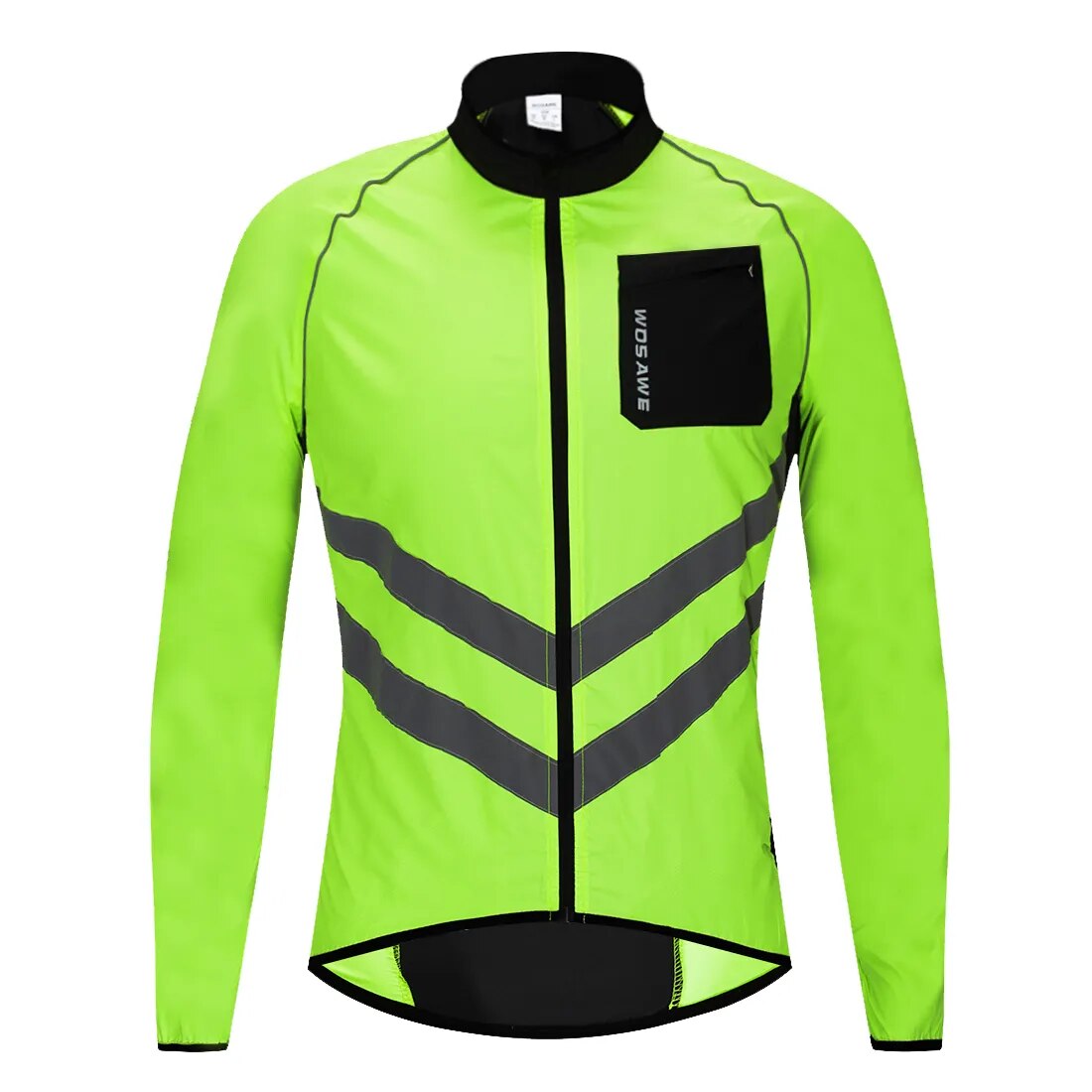 WOSAWE Windproof Cycling Jackets Men Women Riding Waterproof Bicycle Clothing Bike Long Sleeve Jerseys Sleeveless Vest Wind Coat - KAISERINC