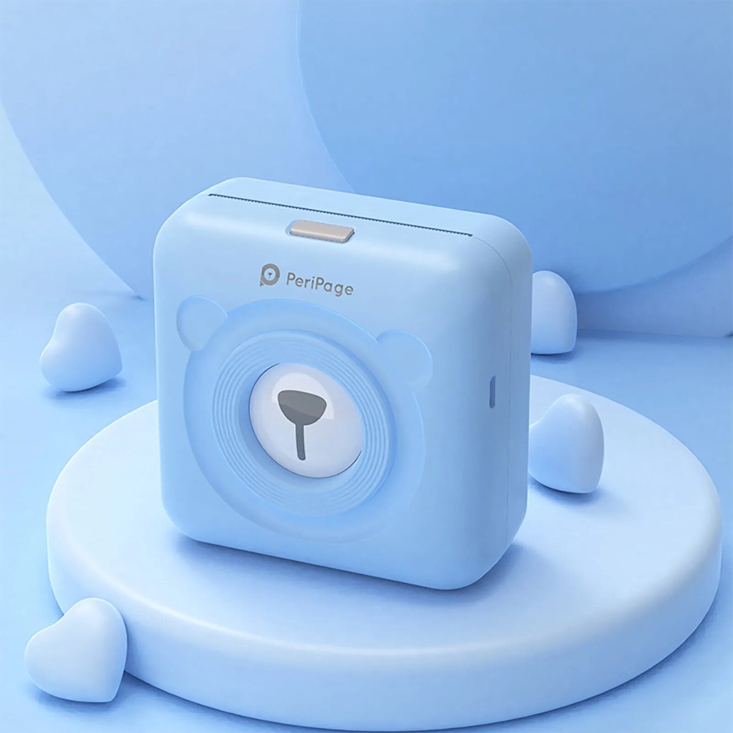 Peripage Mini Portable Thermal Printer Photo Pocket Photo Printer 58 Mm Printing Wireless Bluetooth Android Ios Printers #G3