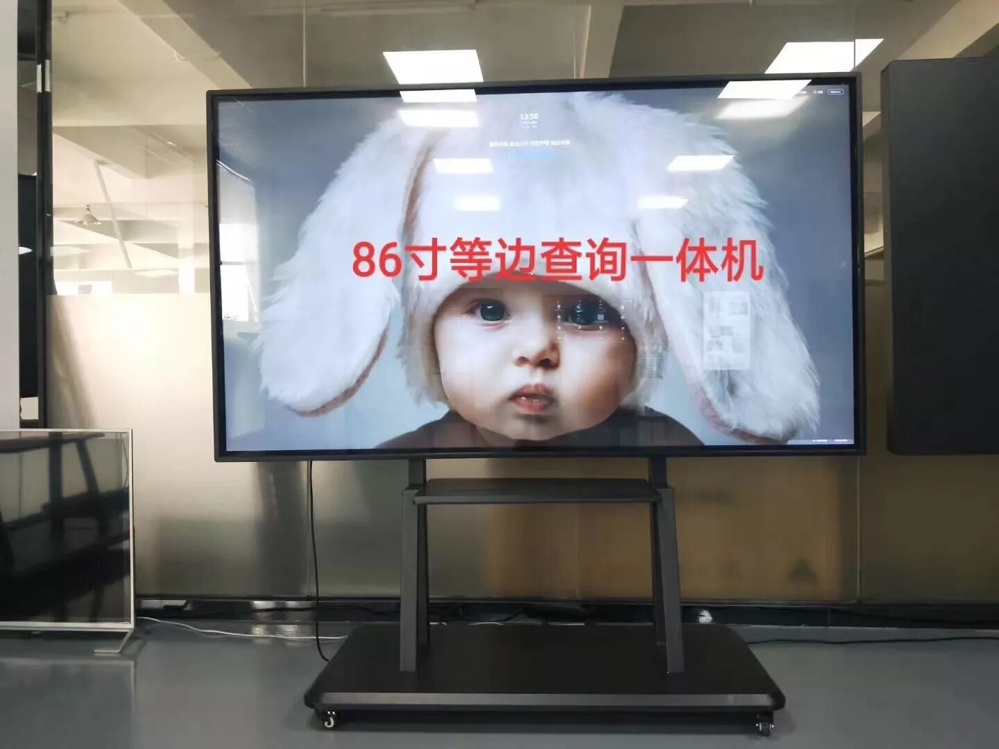 86 98 100 110 120 inch lcd monitor home 4K Smart wifi led television TV