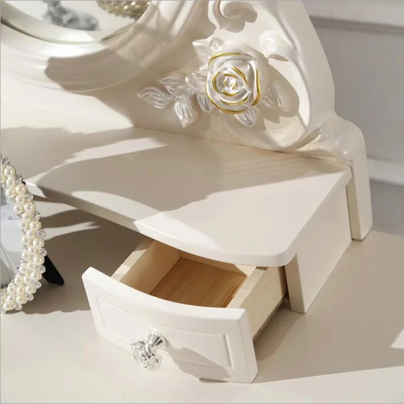 European mirror table dresser French bedroom furniture  o1240