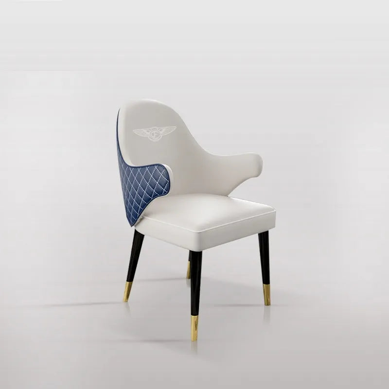 Modern Italian Noble Hotel Dining Chair French Style Commercial Lounge Furniture