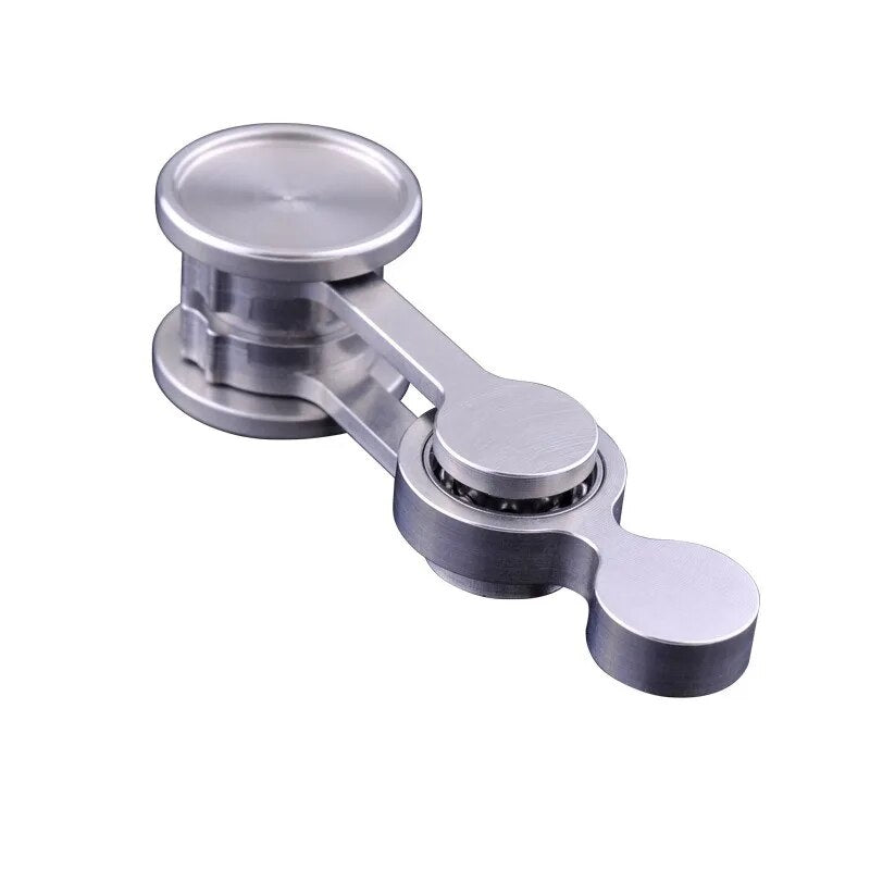 304 stainless steel Chaotic pendulum Fingertip gyro Double pendulum stainless steel Edc adult decompression toy Manual rotator
