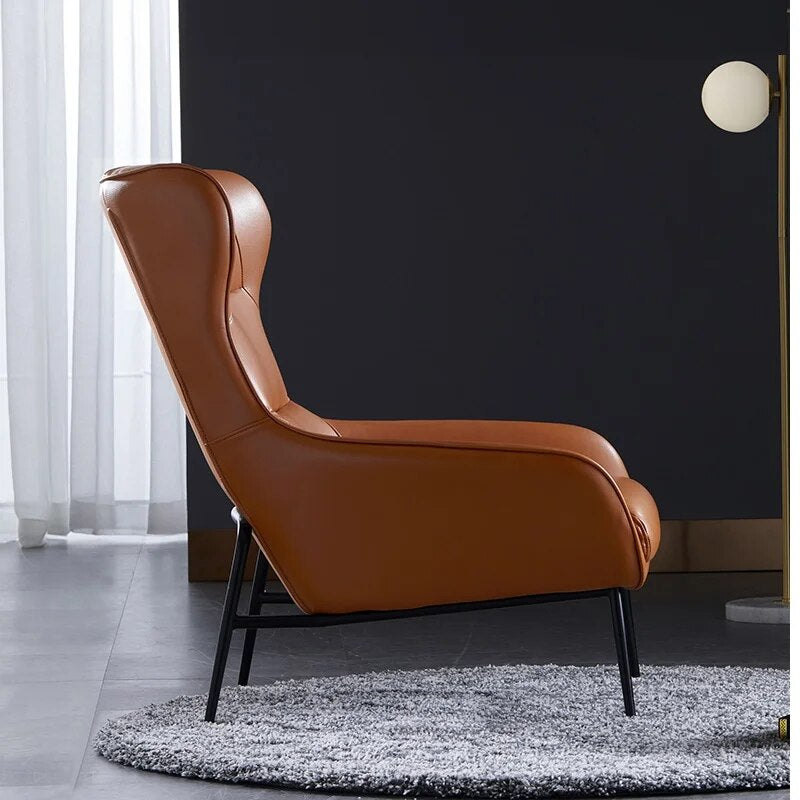 U-BEST Modern lord lounge french style oak iron single living room metal wedding dining chair,Nordic indoor furniture