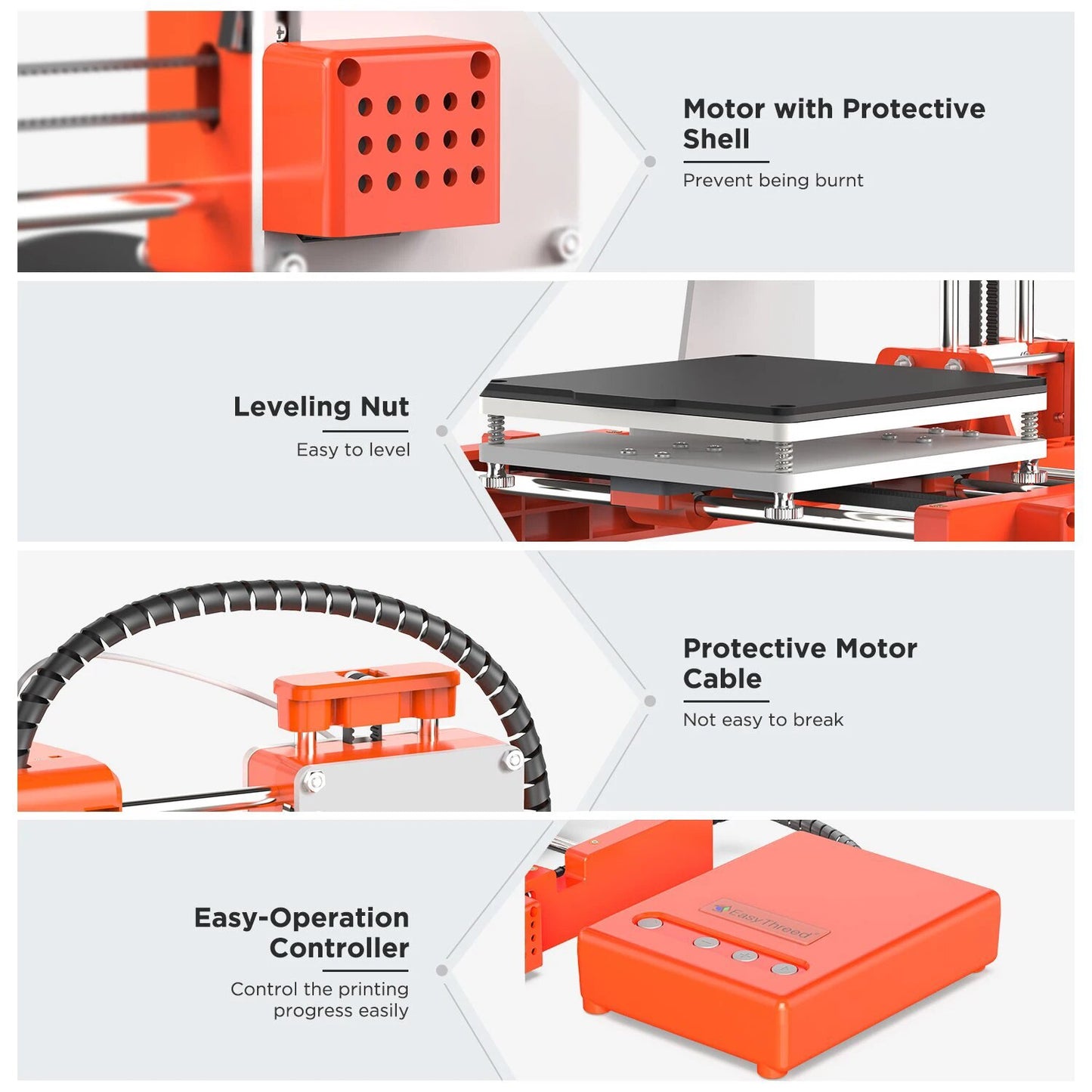 K7 X1 3D Printer Mini Desktop Printers Children Education Printing DIY Designer Model One-click Printing Small Impresora 3d