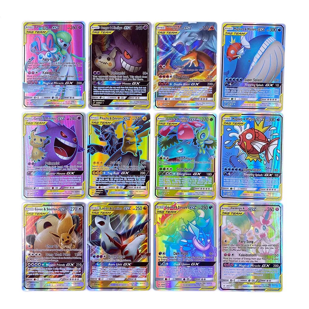 French Pokemon Cards Game Battle Carte Trading VMAX V MAXCards Game Children Pokemons Toy