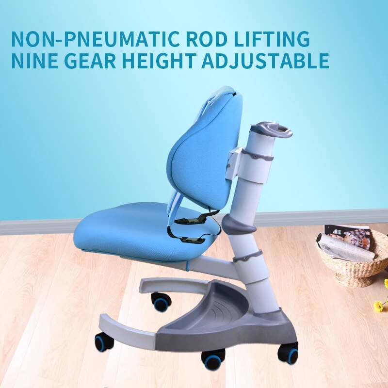Children Kids Study Desk Writing Table Suit Homework Furniture Rise Fall Chairs Primary School Students Desk And Chair Suit
