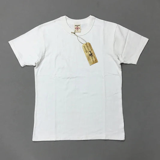 BOB DONG 300gr Basic Tee Shirts Summer Heavyweight Cotton Men's Plain T-Shirts