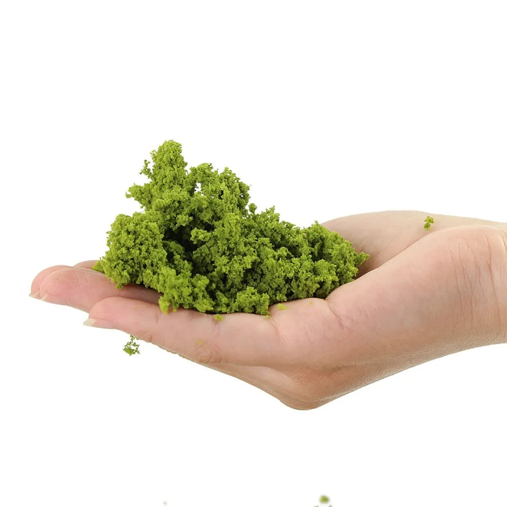 Simulation Sponge Tree Powder Model Diy Tree Handmade Materials Building Sand Table/HO Railway Scene Layout Kits 50/100/200G