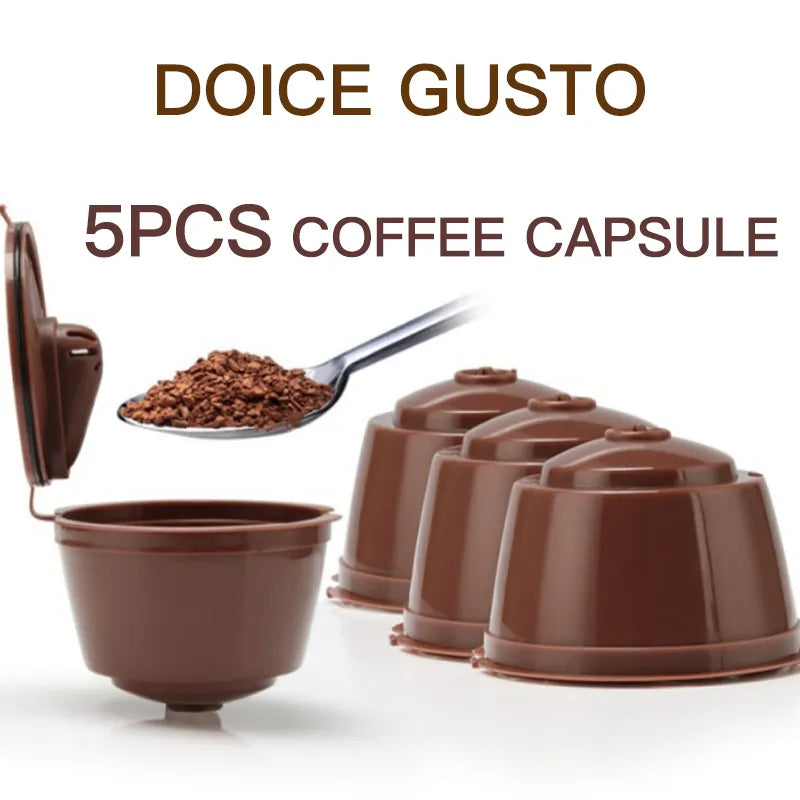 Nespresso 1/2/3PCS Coffee Capsule Nestle Dolce Gusto Capsule Reusable Coffee Filter Capsule Machine Barista Coffee Accessories