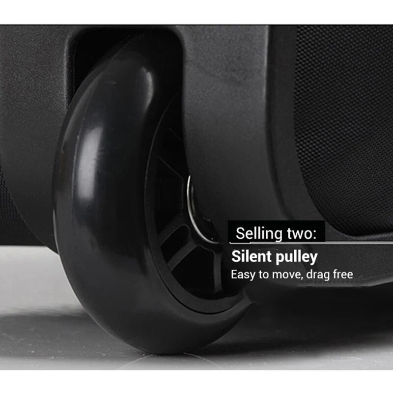 OIWAS Foldable Luggage Bag Travel Duffle Trolley bag Rolling Suitcase Women Men Travel Bags With Wheel Carry-On Bag Good Quality