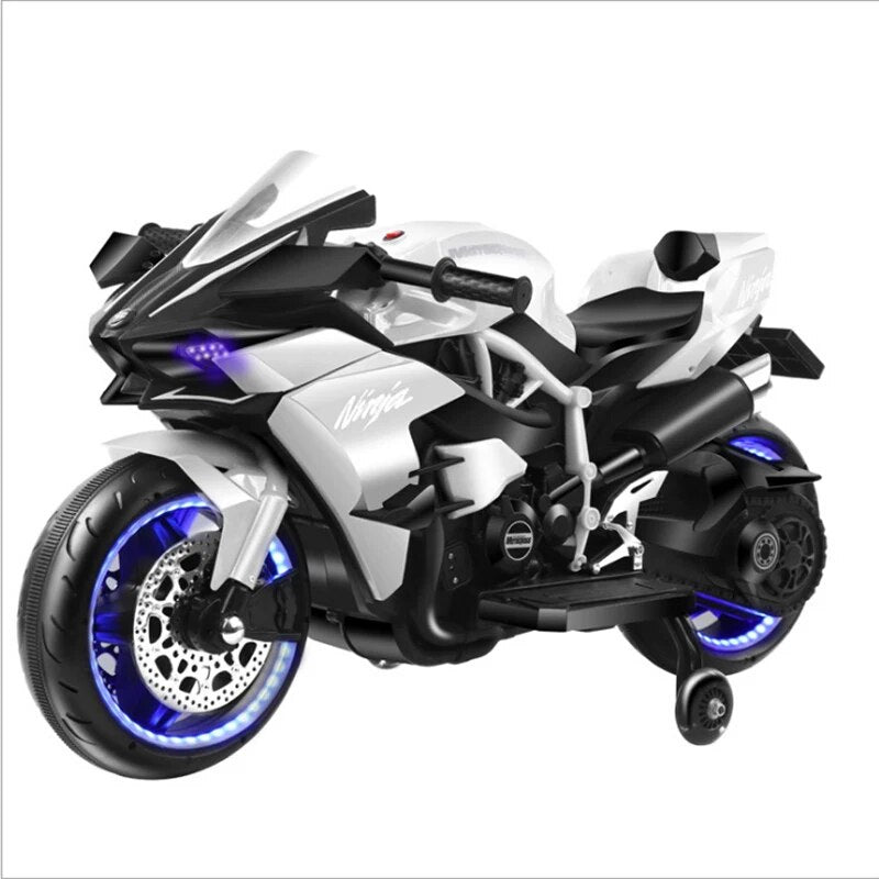 Children's Electric Motorcycle Boys Tricycle Children's Car Baby Large Battery Motorbike for Kids Ride on Cars 1-3-8 Years Old