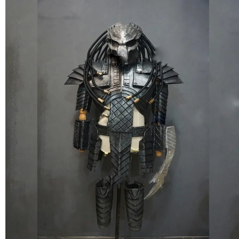 halloween alien predator costume Bar Halloween party Costume Jagged Warrior Armor Cosplay