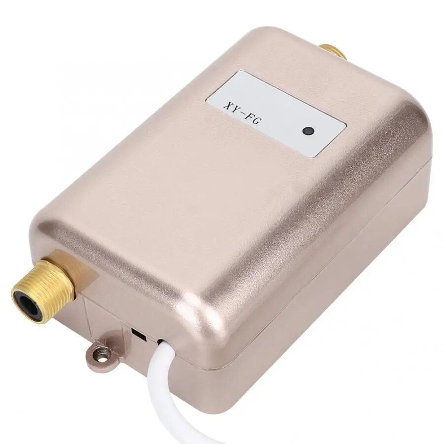 3800W Electric Water Heater Instantaneous Tankless Instant Hot Water Heater Kitchen Bathroom Shower Flow Water Boiler 110V/220V