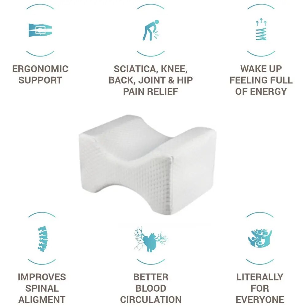 Pregnancy Pillow Detachable Multi-Function Memory Foam Leg Lock Pillow Pregnant Women Sleeping Knee Pillow Bed Latex Pillow