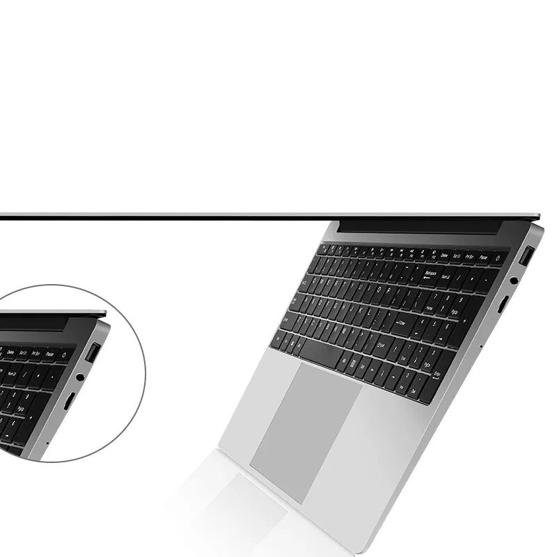 Gaming Laptops 15.6 Inch 1920x1080 Intel i7 5500U Core 4GB/8GB/16GB RAM 128GB 256GB 512GB SSD Portable Computer Spanish Keyboard