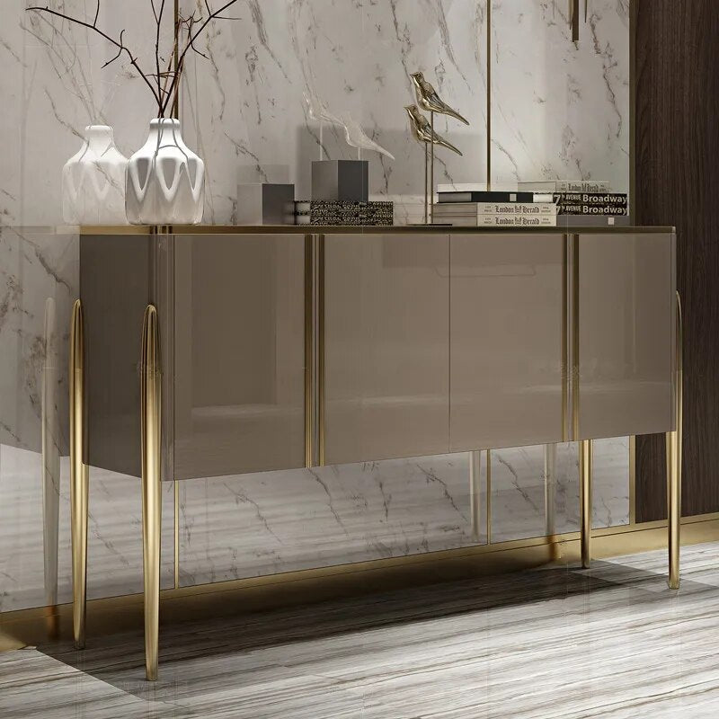 Post-Modern Light Luxury Shoe Hong Kong-Style Hallway Cabinet  living room furniture cabinet