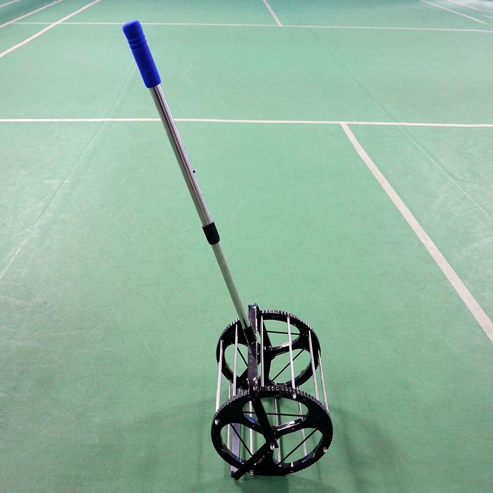 55 Balls Capacity Tennis Balls Retriever Tennis Ball Picker Ball Hopper Roller Tennis Accessory L-8