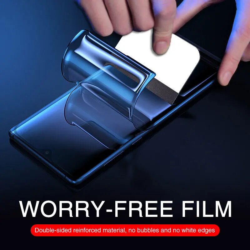 2Pcs Hydrogel Film on the For Xiaomi Redmi Note 9S 9 10 Pro 7 8 K30 K20 8T Screen Protector For Redmi 8 8A 9 9A 7 7 (Not Glass)