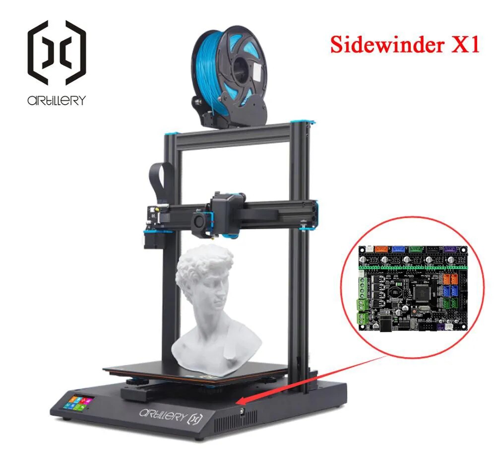 3D PrinterArtillery Sidewinder X1 And Genius Latest 8bit MotherboardSupport other brand printers