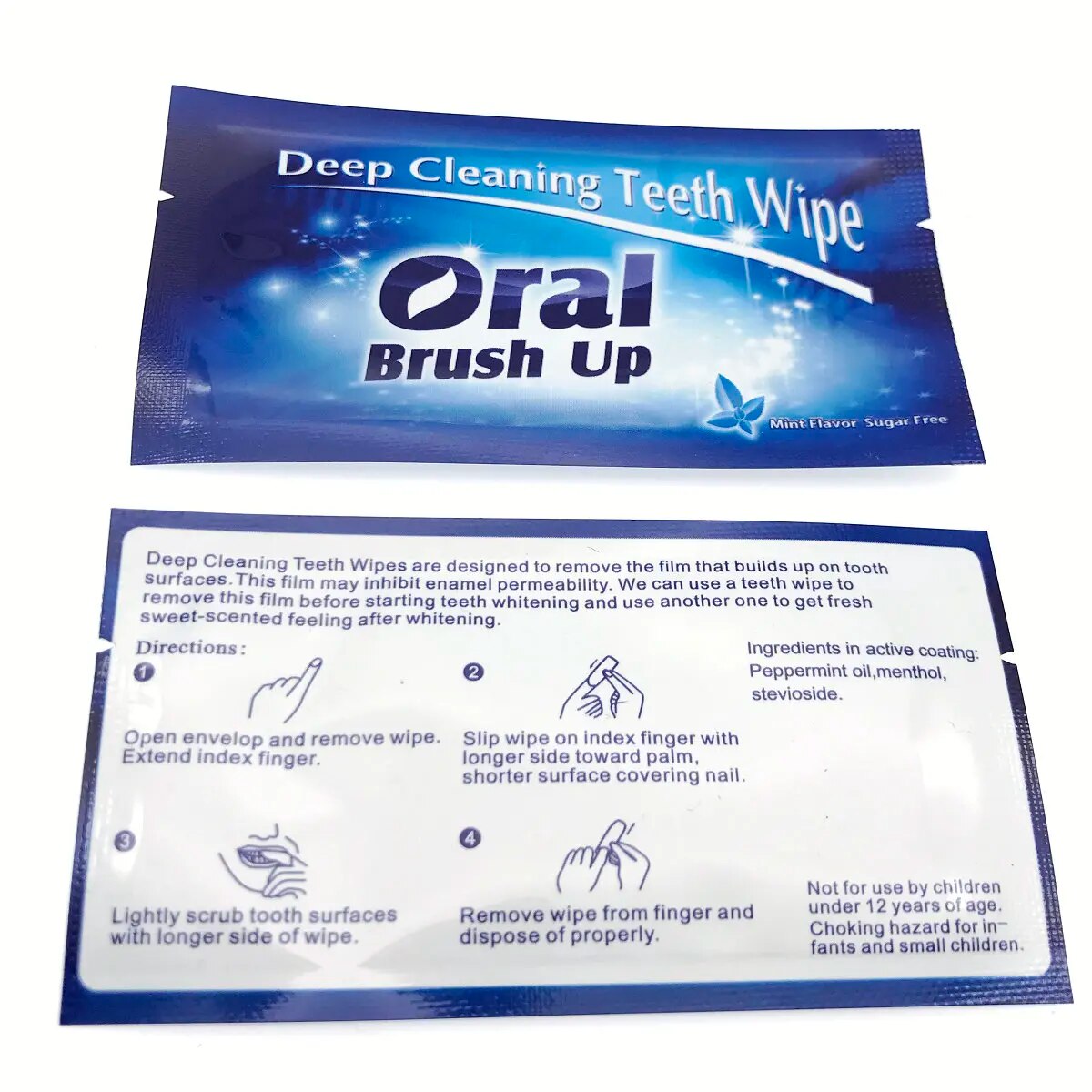16 LED Teeth Whitening Pen Desensitize Strips Tooth Wipe Dust-Proof Box White Bleach Oral Dental Care Teeth Whitening Kit