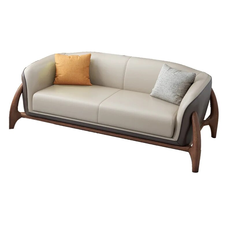 Nordic sofa 123 combination simple modern sofa  sofa set living room furniture leather  sectional sofa  couch set
