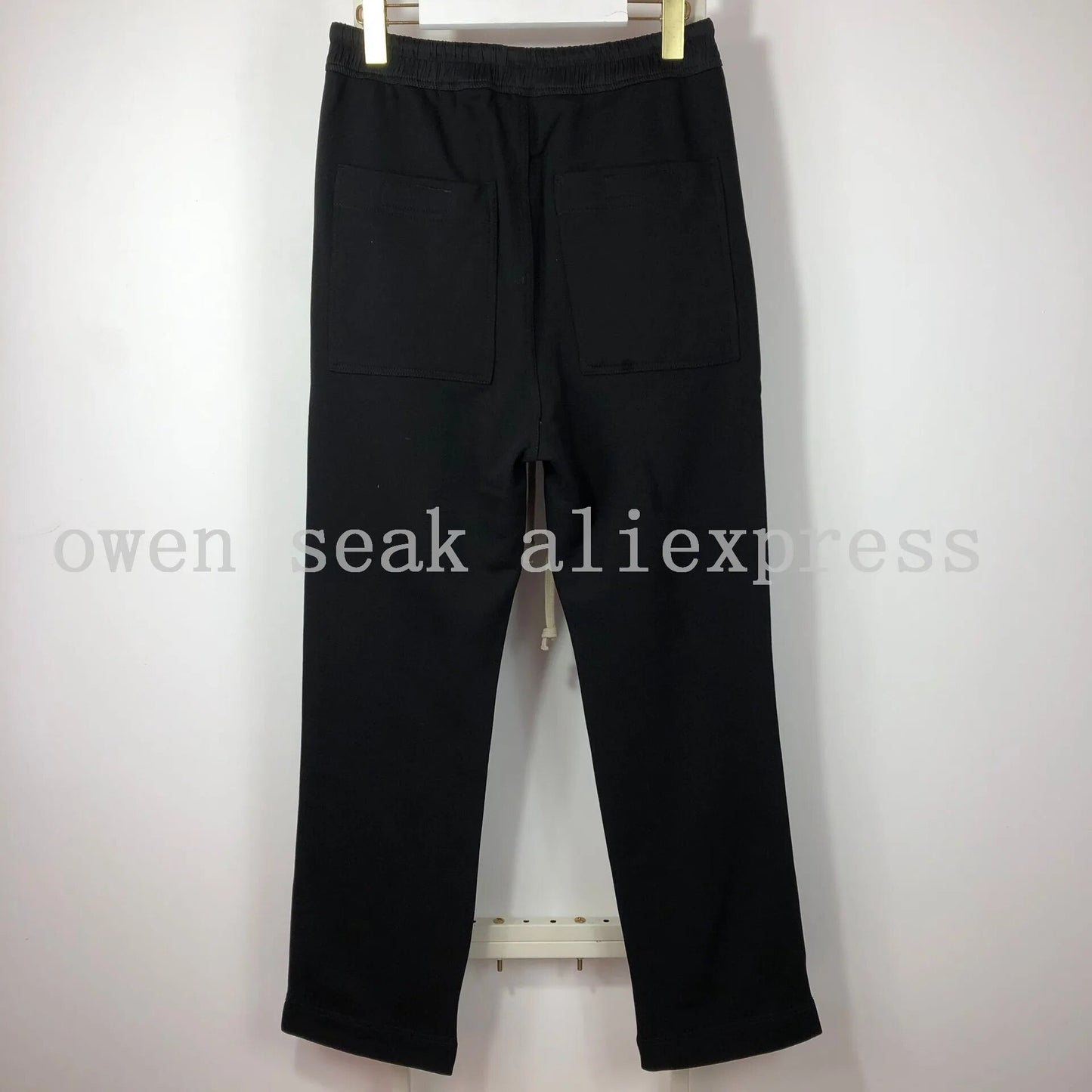 Owen Seak Men Casual Cross Pants Gothic Length Cargo Men's Clothing Sweatpants Autumn Winter Women Harem Black Long  Pants