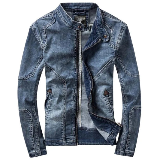 New Retro Classics Denim Jacket Men Vintage Clothes Casual Slim Jackets Men's Coat Jeans Jackets Plus Size M-3XL - KAISERINC