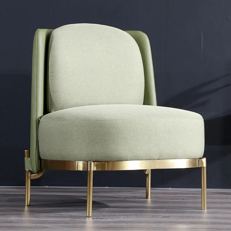 Comfortable Hotel Furniture Upholstered Fabri Sofa Chairs Lounge Living Room Furniture Recliner Chair
