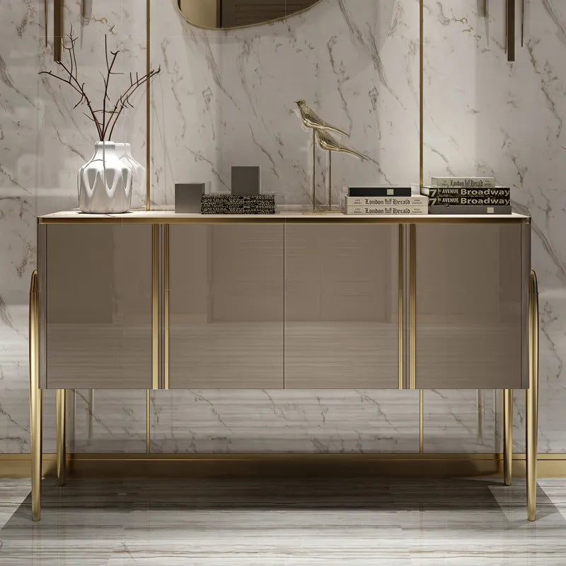 Post-Modern Light Luxury Shoe Hong Kong-Style Hallway Cabinet  living room furniture cabinet